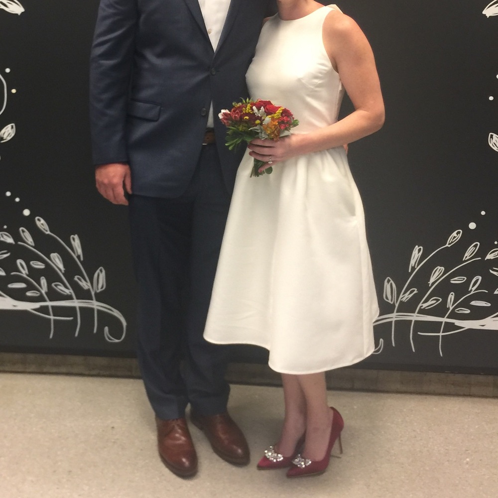 Kate Spade Bow Back Fit & Flare Dress - Size 2